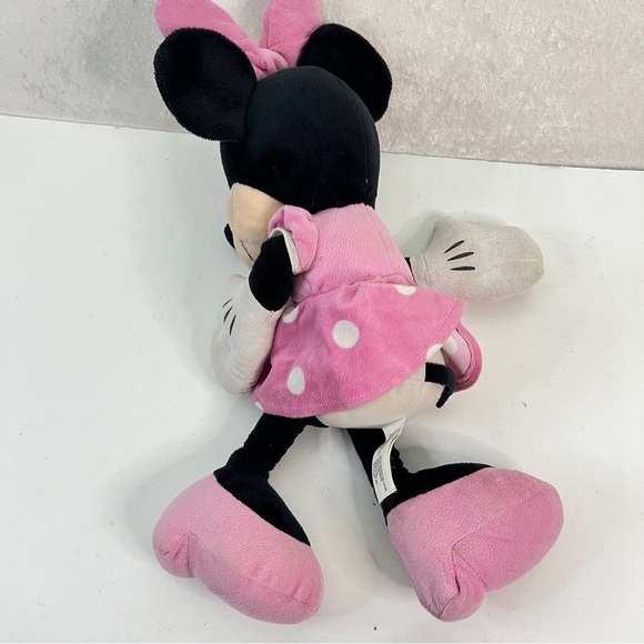 DISNEY Minnie Mouse Plush in Pink large 20 inch Stuffed Animal Collectable Toy - Picture 5 of 7
